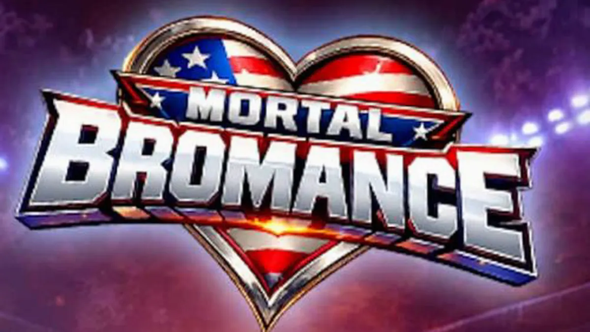 Mortal Bromance slot game visual interface
